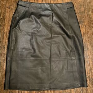 Vince leather skirt